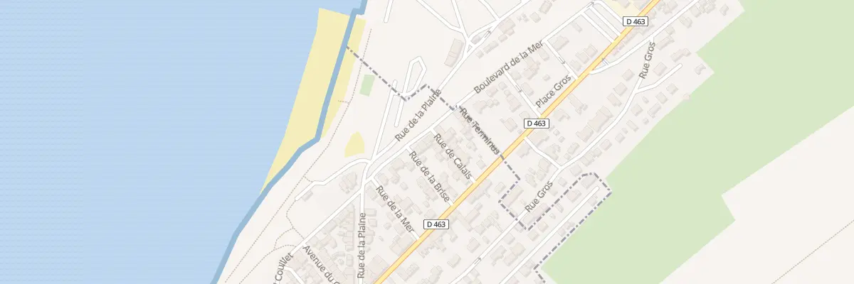 Plan du 54 Bd Michel Couillet à Ault