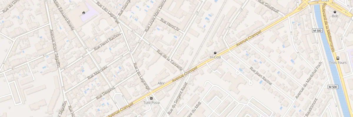 Plan du 31 Rue des Pyrénées à Toulouse