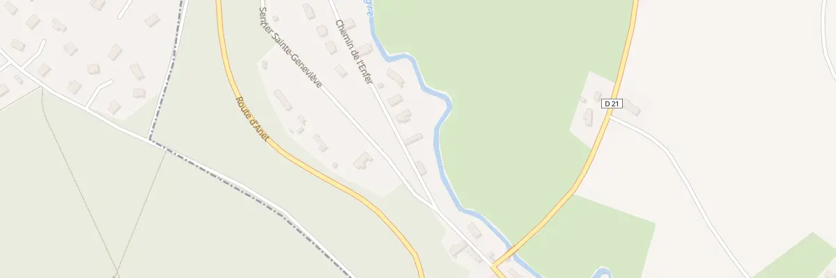 Plan du 6 Che de l’Enfer à Boncourt