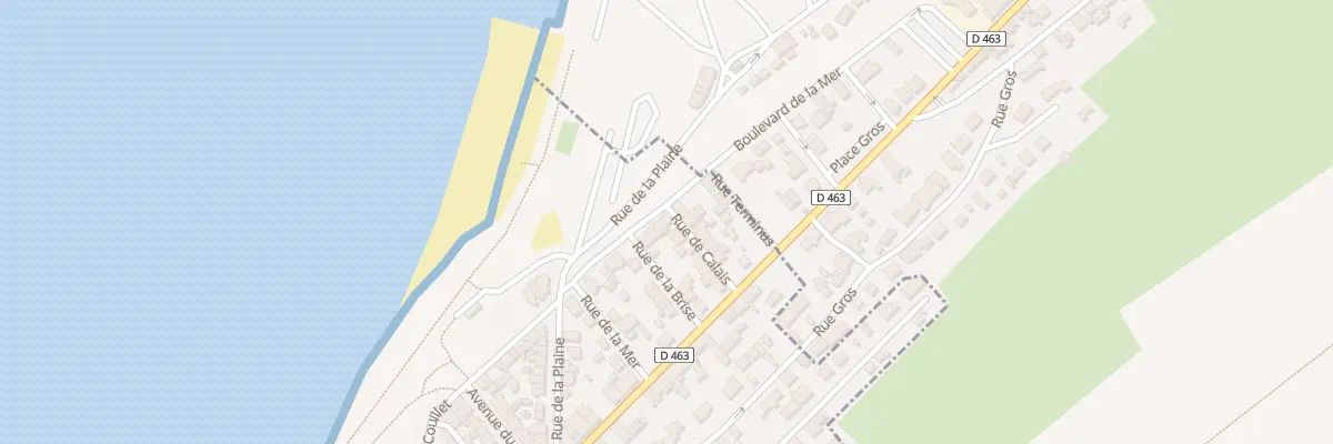 Plan du 56 Bd Michel Couillet à Ault