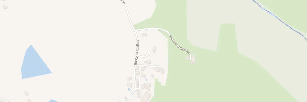 Plan du 801 Rte d’Espalion à Troche