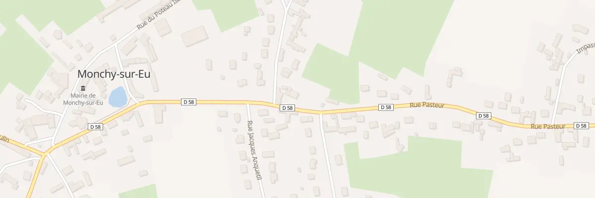Plan du 5033 Le Village à Monchy-sur-Eu