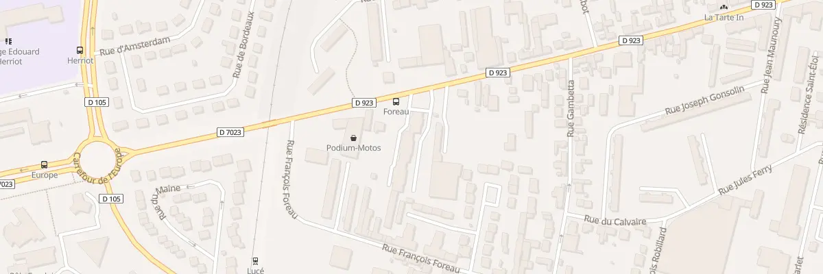 Plan du 123 Rue de la République à Lucé
