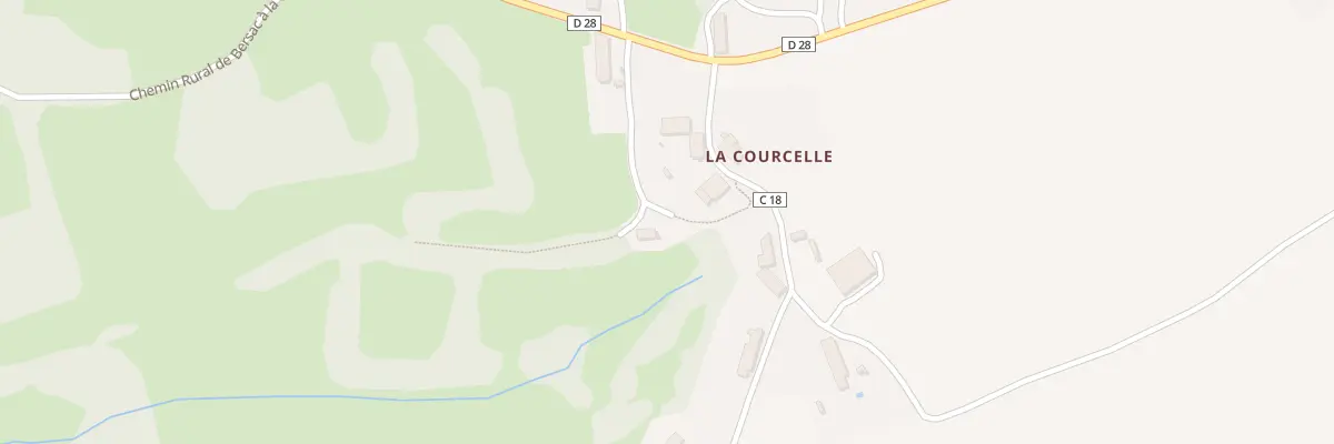 Plan du 6 La Courcelle à Bersac-sur-Rivalier