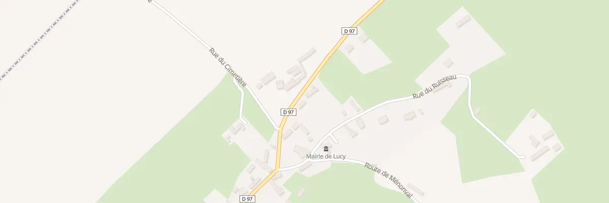Plan du 5002 Le Bourg à Lucy