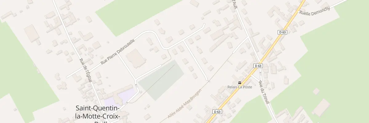 Plan du 2 Imp Pierre Debroutelle à Saint-Quentin-la-Motte-Croix-au-Bailly
