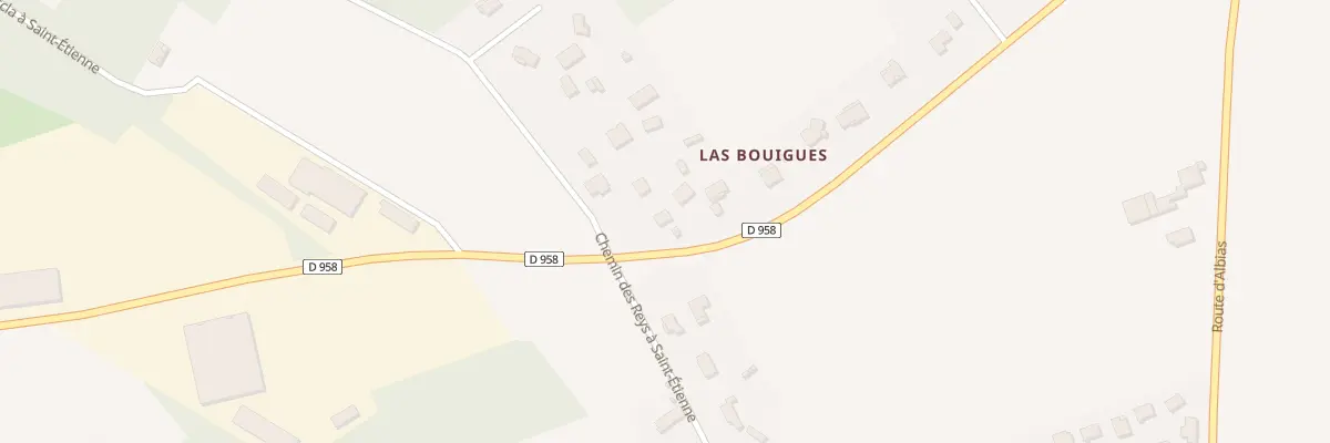 Plan du 1270 Vieille Route de Montauban à Saint-Étienne-de-Tulmont