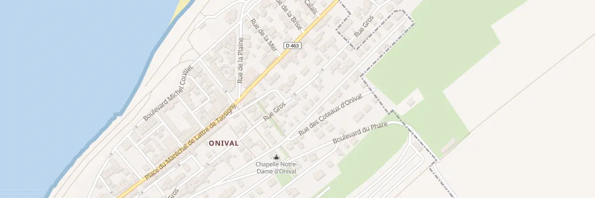 Plan du 30 Rue Gros à Ault