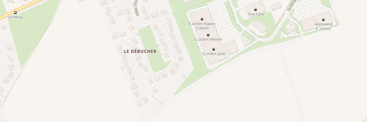 Plan du 31 Allée Droite d’Oulins à Anet