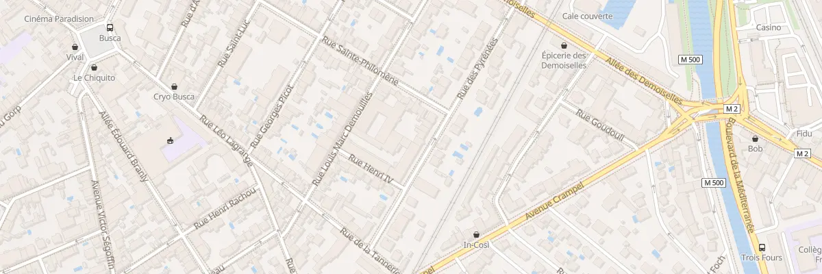 Plan du 26 Rue des Pyrénées à Toulouse