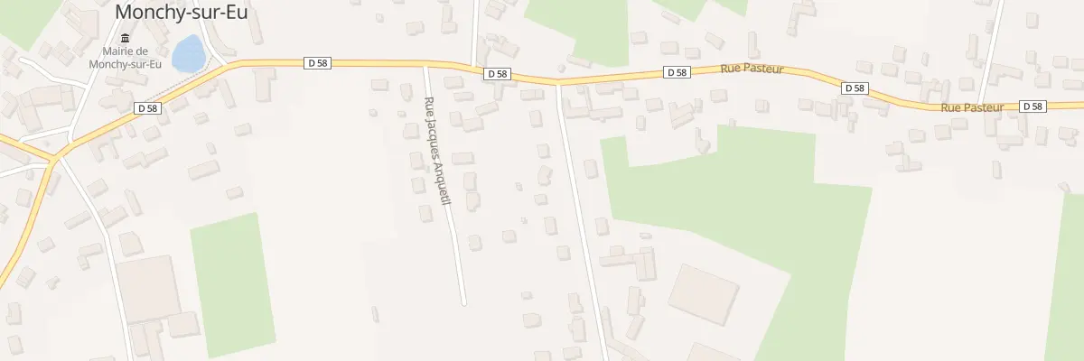 Plan du 1B Rue des Quatre Vents à Monchy-sur-Eu