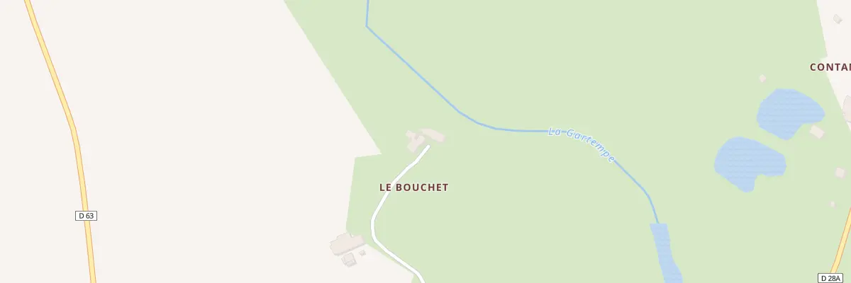 Plan du 5332 Le Bouchet à Folles