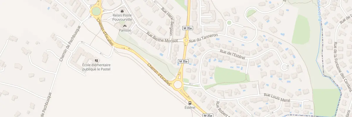 Plan du 7 Imp Rosa Bonheur à Toulouse