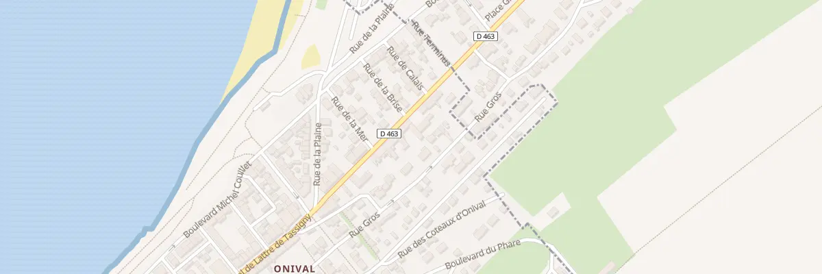 Plan du 150 Rue de Saint-valery à Ault