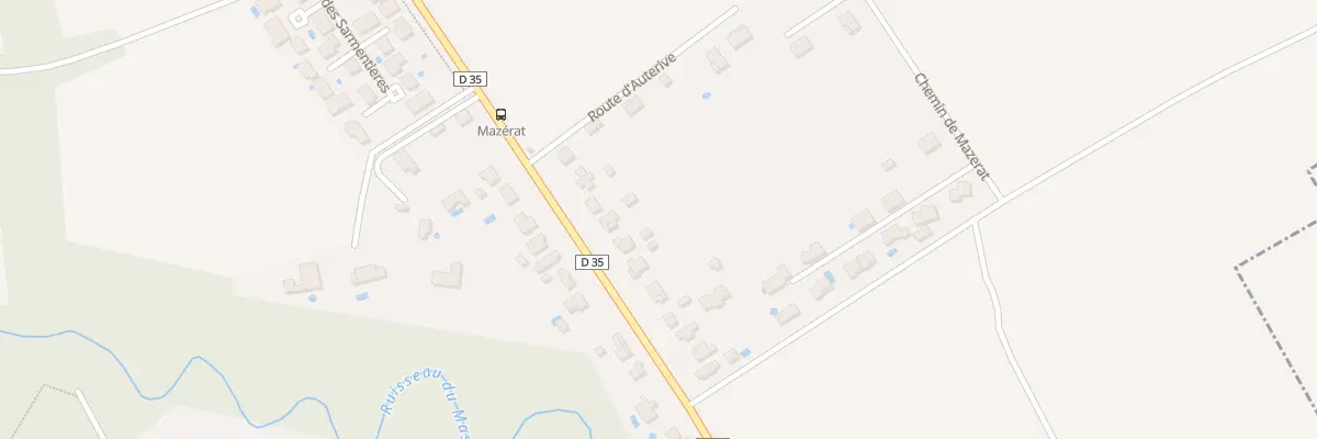Plan du 19 Rte d’Auterive à Grépiac