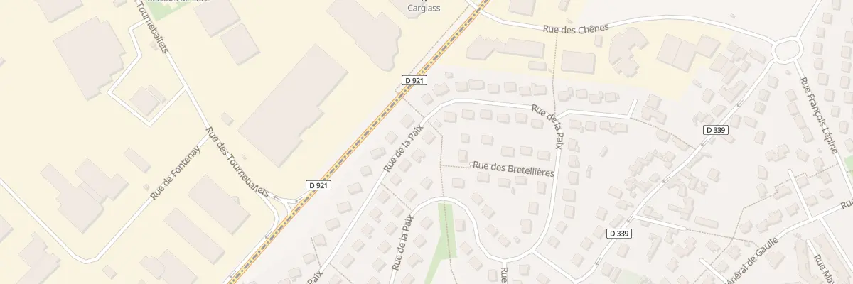 Plan du 19 Rue de la Paix à Luisant