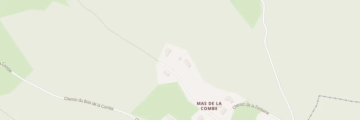 Plan du 568 Chem du Mas de la Combe à Maxou