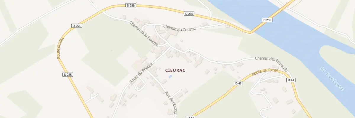 Plan du 32 Che des Écureuils à Lanzac