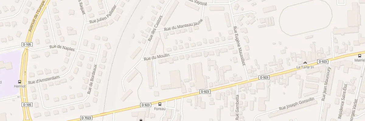Plan du 17 Rue du Moulin à Lucé