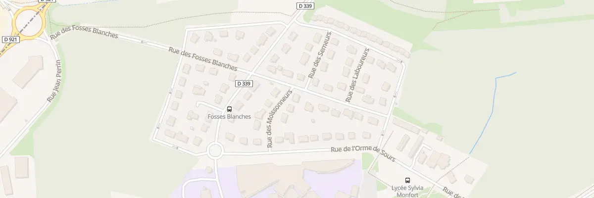 Plan du 12 Rue des Fosses Blanches à Luisant