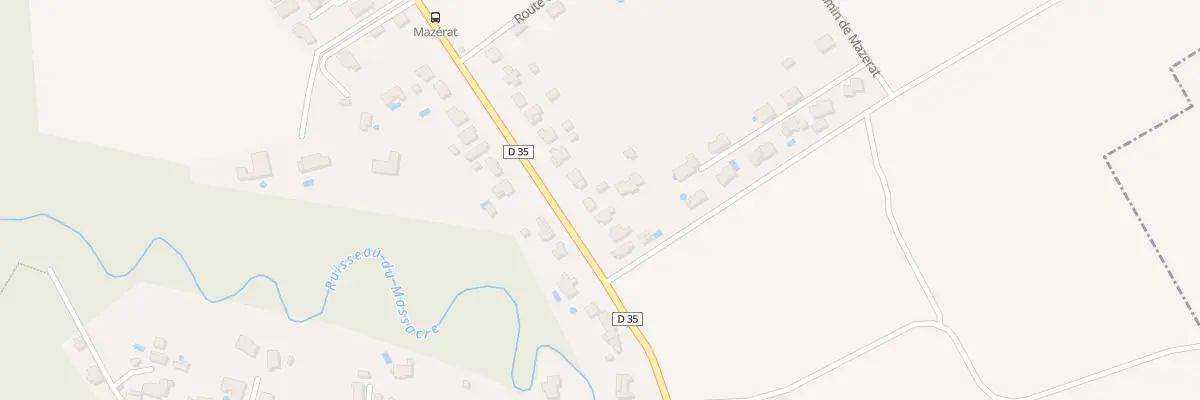 Plan du 25 Rte d’Auterive à Grépiac