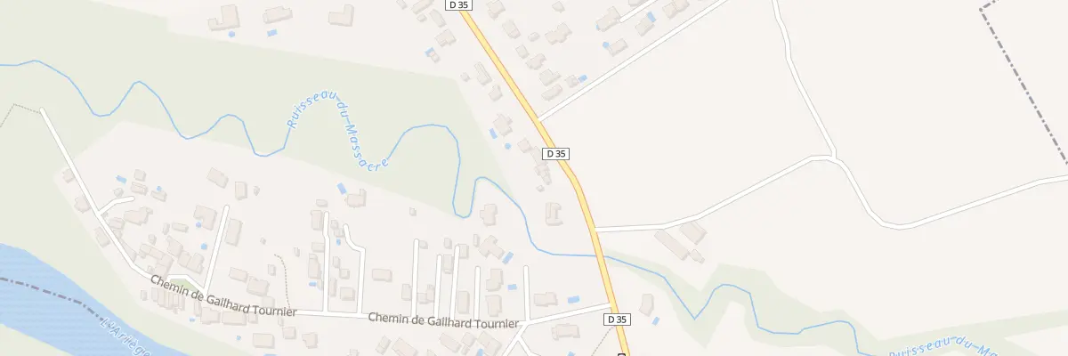 Plan du 48 Rte d’Auterive à Grépiac