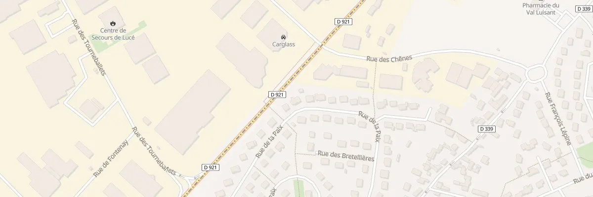 Plan du 28 Rue de la Paix à Luisant