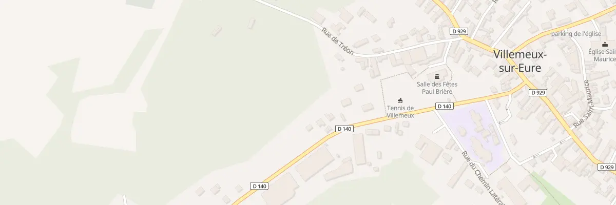 Plan du 10 Rue de la Libération à Villemeux-sur-Eure