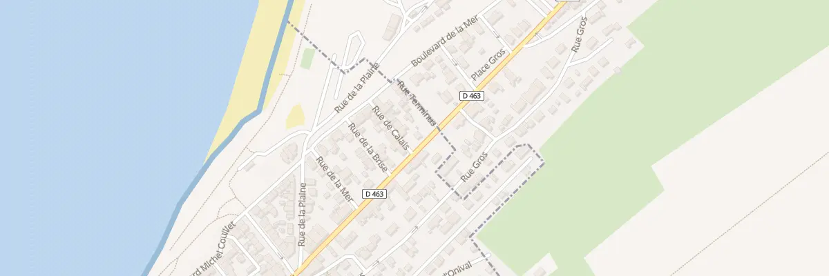 Plan du 99 Rue de Saint-valery à Ault