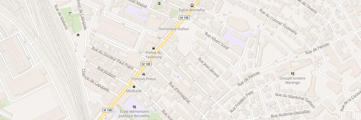 Plan du 5 Rue Saint Louis à Toulouse