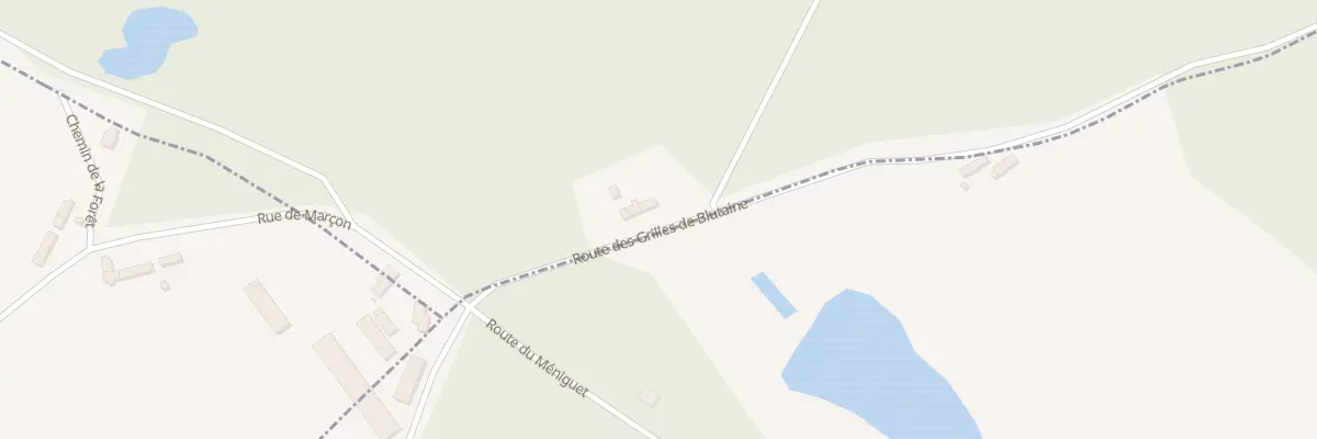 Plan du 325 Blutenne à Cheverny