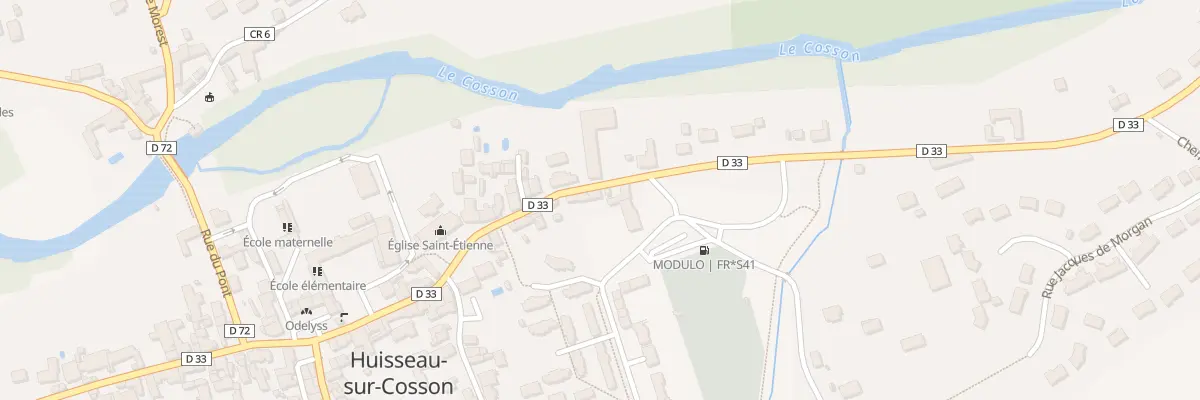 Plan du 292 Rte de Chambord à Huisseau-sur-Cosson