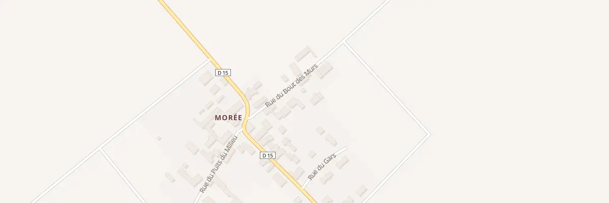 Plan du 104 Morée à Talcy