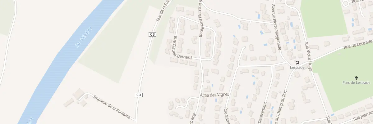 Plan du 5 Rue Claude Bernard à Saint-Pantaléon-de-Larche