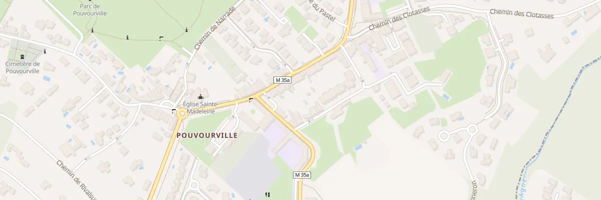 Plan du 17 Rue de Fondeville à Toulouse