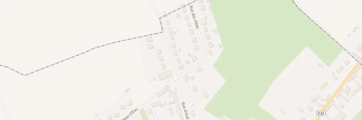 Plan du 488 Rue d’Ault à Saint-Quentin-la-Motte-Croix-au-Bailly