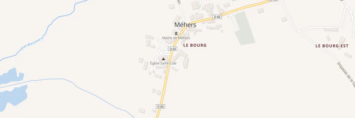 Plan du 8 Rue de la Forêt à Méhers
