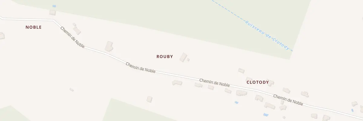 Plan du 5020 Clotody à Villebrumier