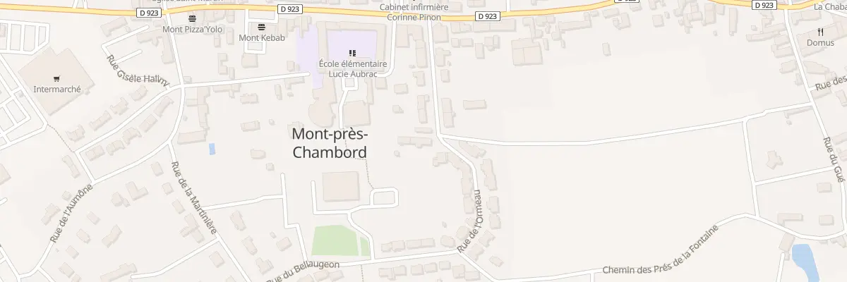 Plan du 67B Rue des Ecoles à Mont-près-Chambord