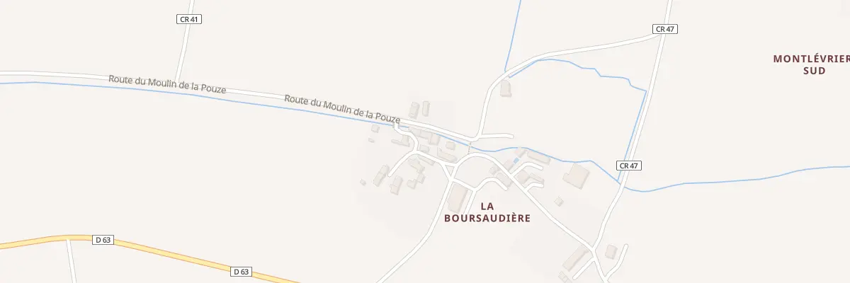 Plan du 7 La Boursaudiere à Argy