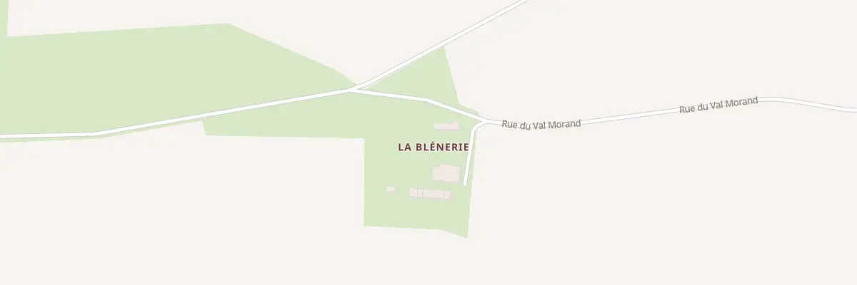 Plan du 5060 Rue du Val Morand à Rouvray-Catillon