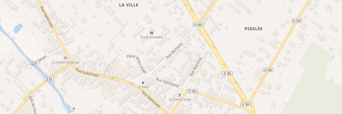 Plan du 10 Rue Barberet à Cour-Cheverny