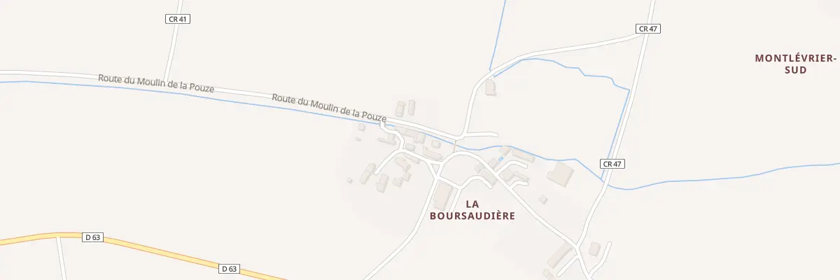 Plan du 6 La Boursaudiere à Argy