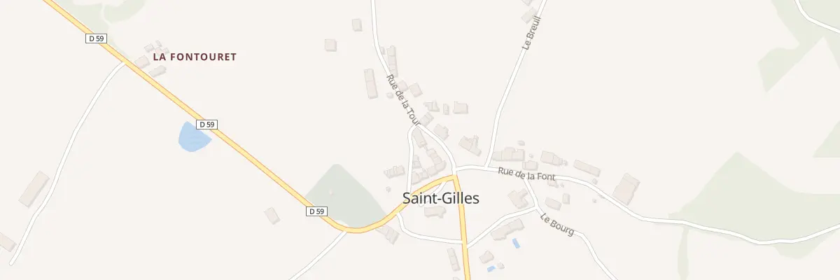 Plan du 3 Rue de la Tour à Saint-Gilles