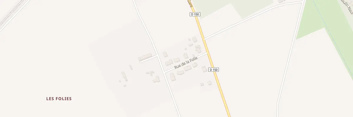 Plan du 4 Rue de la Folie à Suèvres