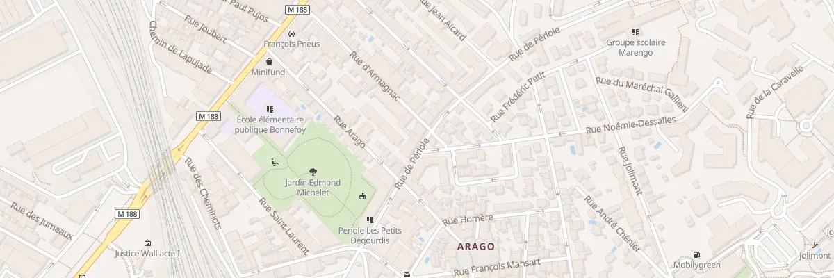 Plan du 43 Rue de Périole à Toulouse