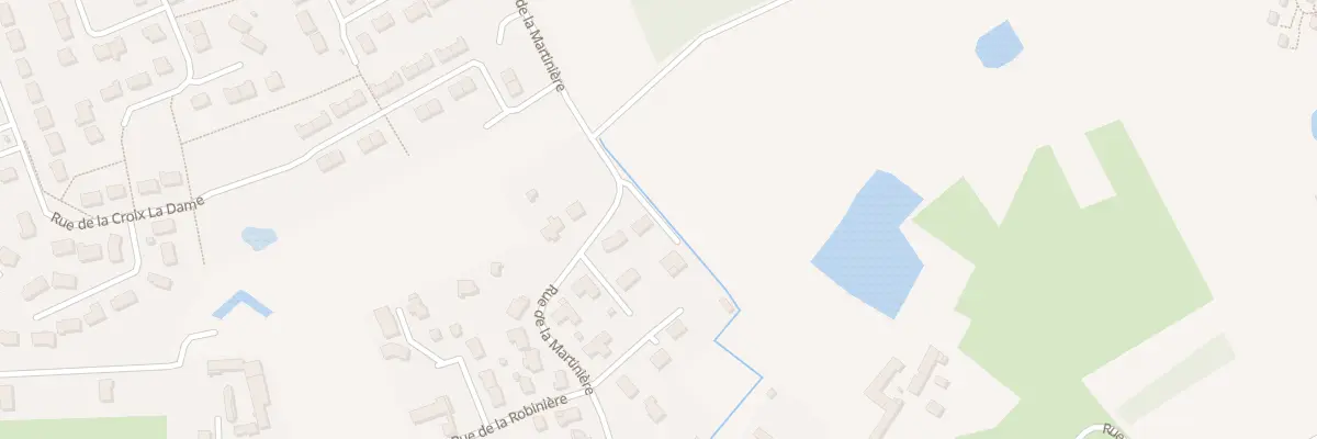 Plan du 601 Rue de la Martinière à Mont-près-Chambord