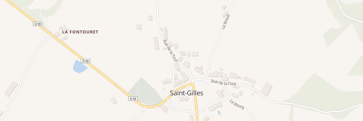 Plan du 10 Rue de la Tour à Saint-Gilles