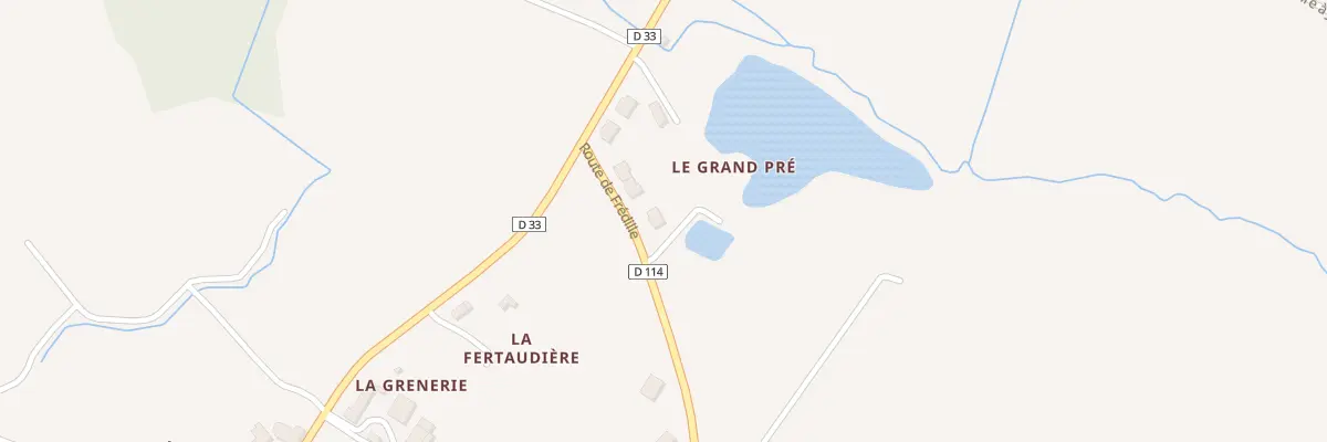 Plan du 5 Rte de Fredille à Jeu-Maloches