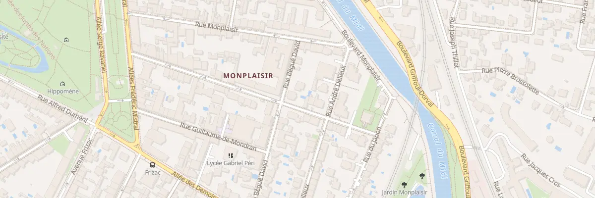 Plan du 35 Rue Martyrs de Liberation à Toulouse